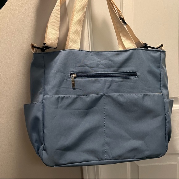 Handbags - Large Capacity Nylon Tote Bag Lightweight Portable Shoulder Bag Adjustable Strap